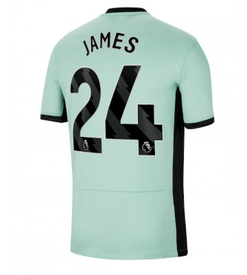 Chelsea Reece James #24 Tredje trøje 2023-24 Kort ærmer
